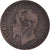 Moneta, Włochy, Vittorio Emanuele II, 10 Centesimi, 1866, Strasbourg
