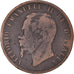 Monnaie, Italie, Vittorio Emanuele II, 10 Centesimi, 1866, Birmingham, TTB