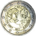 Belgien, 2 Euro, Women's Day, 2011, Brussels, VZ+, Bi-Metallic, KM:308