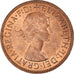 Coin, Great Britain, Elizabeth II, 1/2 Penny, 1963, MS(63), Bronze, KM:896