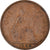 Moeda, Grã-Bretanha, Elizabeth II, Penny, 1966, VF(30-35), Bronze, KM:897