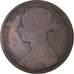 Moneta, Wielka Brytania, Victoria, Penny, 1889, VF(30-35), Brązowy, KM:755