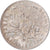 Moneta, Francja, Semeuse, 50 Centimes, 1915, Paris, MS(60-62), Srebro, KM:854