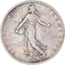 Moneda, Francia, Semeuse, 2 Francs, 1905, Paris, MBC, Plata, KM:845.1