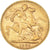 Moneda, Gran Bretaña, Victoria, Sovereign, 1890, MBC, Oro, KM:767