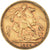 Coin, Great Britain, Victoria, Sovereign, 1889, EF(40-45), Gold, KM:767