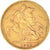 Coin, Great Britain, Victoria, Sovereign, 1889, AU(50-53), Gold, KM:767