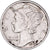 Monnaie, États-Unis, Mercury, Dime, 1942, Philadelphie, TTB, Argent, KM:140