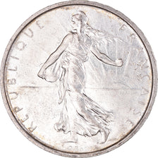 Moneda, Francia, Semeuse, 5 Francs, 1969, EBC+, Plata, KM:926, Gadoury:770