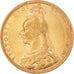 Moneda, Gran Bretaña, Victoria, Sovereign, 1892, MBC, Oro, KM:767