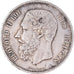 Moneda, Bélgica, Leopold II, 5 Francs, 5 Frank, 1870, Brussels, MBC, Plata