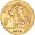 Coin, Great Britain, George V, 1/2 Sovereign, 1913, AU(50-53), Gold, KM:819