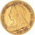 Moeda, Grã-Bretanha, Victoria, 1/2 Sovereign, 1900, EF(40-45), Dourado, KM:784