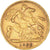 Coin, Great Britain, Victoria, 1/2 Sovereign, 1900, EF(40-45), Gold, KM:784