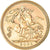 Moneta, Gran Bretagna, Elizabeth II, 1/2 Sovereign, 2001, SPL-, Oro, KM:1001