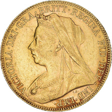 Gran Bretagna, Victoria, Sovereign, 1900, SPL-, Oro, KM:785