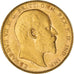 Moneta, Gran Bretagna, Edward VII, Sovereign, 1908, Souverain, SPL-, Oro, KM:805