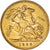 Moneda, Gran Bretaña, Victoria, 1/2 Sovereign, 1898, London, MBC+, Oro, KM:784