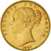 Coin, Great Britain, Victoria, Sovereign, 1847, London, AU(50-53), Gold