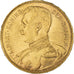 Moneda, Bélgica, 20 Francs, 20 Frank, 1914, MBC+, Oro, KM:78