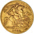 Moneda, Gran Bretaña, George V, 1/2 Sovereign, 1914, London, MBC, Oro, KM:819