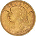 Moneda, Suiza, 20 Francs, 1947, Bern, MBC+, Oro, KM:35.2