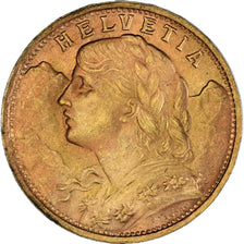 Monnaie, Suisse, 20 Francs, 1935, Bern, SUP, Or, KM:35.1