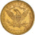 Moeda, Estados Unidos da América, Coronet Head, $5, Half Eagle, 1880