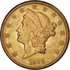 Münze, Vereinigte Staaten, Liberty Head, $20, Double Eagle, 1888, U.S. Mint