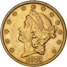 Münze, Vereinigte Staaten, Liberty Head, $20, Double Eagle, 1875, U.S. Mint