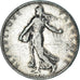 Coin, France, Semeuse, 2 Francs, 1899, Paris, AU(50-53), Silver, KM:845.1