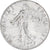 Munten, Frankrijk, Semeuse, 50 Centimes, 1917, Paris, PR+, Zilver, KM:854