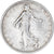 Monnaie, France, Semeuse, Franc, 1917, Paris, TTB+, Argent, Gadoury:532