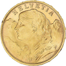 Moneta, Svizzera, 20 Francs, 1925, Bern, SPL, Oro, KM:35.1