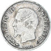 Moneda, Francia, Napoleon III, Napoléon III, 20 Centimes, 1860, Paris, BC+
