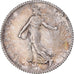 Moneda, Francia, Semeuse, Franc, 1920, Paris, EBC, Plata, KM:844.1, Gadoury:467