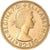 Moeda, Grã-Bretanha, Elizabeth II, Sovereign, 1958, AU(55-58), Dourado, KM:908