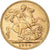 Moneta, Gran Bretagna, Edward VII, Sovereign, 1909, London, Souverain, BB+, Oro