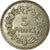 Münze, Frankreich, Lavrillier, 5 Francs, 1937, Paris, S+, Nickel, Gadoury:760