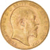 Coin, Australia, Edward VII, Souverain, Sovereign, 1906, Perth, AU(55-58), Gold