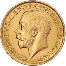 Moeda, Grã-Bretanha, George V, Sovereign, 1912, Sydney, Souverain, MS(60-62)