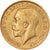 Moneda, Gran Bretaña, George V, Sovereign, 1913, EBC, Oro, KM:820