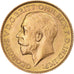 Moneda, Gran Bretaña, George V, Sovereign, 1925, EBC, Oro, KM:820