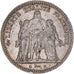 Coin, France, Hercule, 5 Francs, 1871, Paris, Camélinat, EF(40-45), Silver