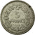 Münze, Frankreich, Lavrillier, 5 Francs, 1938, Paris, SS, Nickel, Gadoury:760