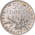 Moneta, Francia, Semeuse, 50 Centimes, 1910, Paris, MB+, Argento, KM:854