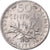 Coin, France, Semeuse, 50 Centimes, 1912, AU(55-58), Silver, Gadoury:420