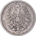 Munten, DUITSLAND - KEIZERRIJK, Wilhelm I, Mark, 1875, Hambourg, FR+, Zilver