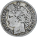 Moneda, Francia, Cérès, 2 Francs, 1871, Paris, BC+, Plata, KM:817.1