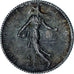 Moneda, Francia, Semeuse, Franc, 1916, Paris, EBC, Plata, KM:844.1, Gadoury:467